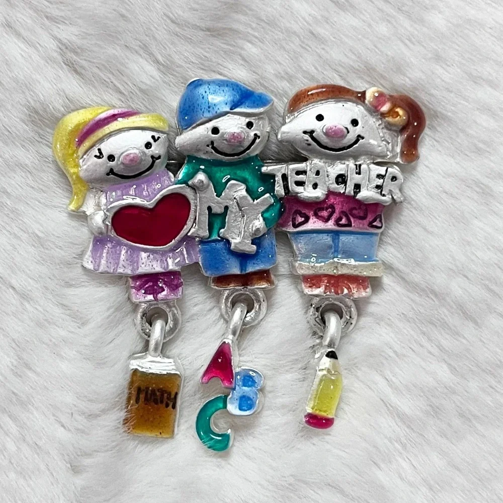 🔮 5/$25 Vintage AJMC Love‎ My Teacher Pin